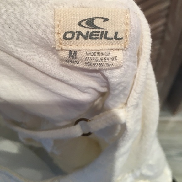 O'Neill Beachy Cream White Dress NWOT - Picture 4 of 4
