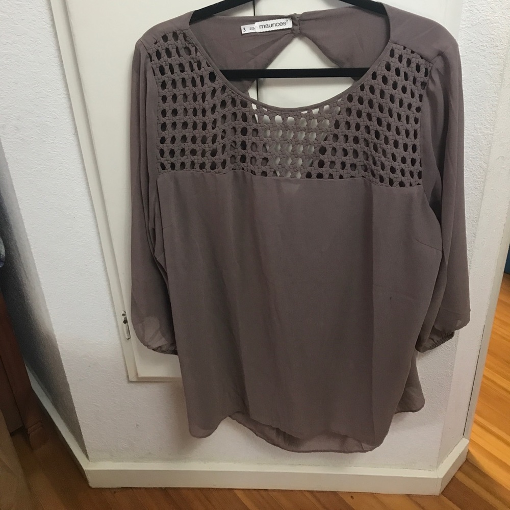 Maurices 3/4 Sleeve Blouse