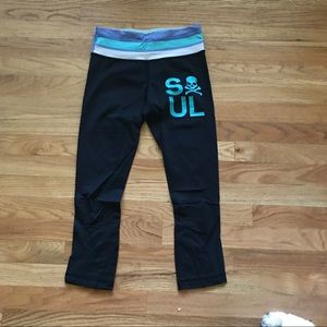 Gently used Lululemon SoulCycle crop size 4