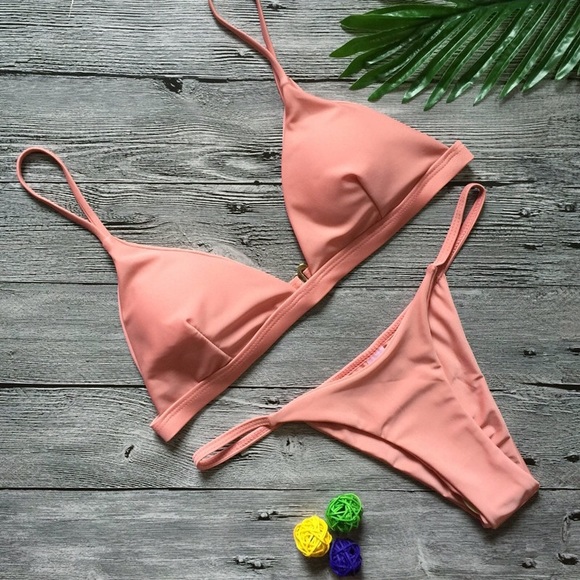 SOLD OUT!!! ✨HOST PICK✨ Pink Brazilian Bikini - Picture 4 of 5