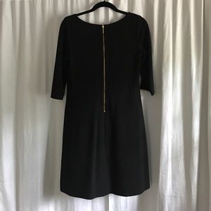 Black Kate Spade dress with front pockets