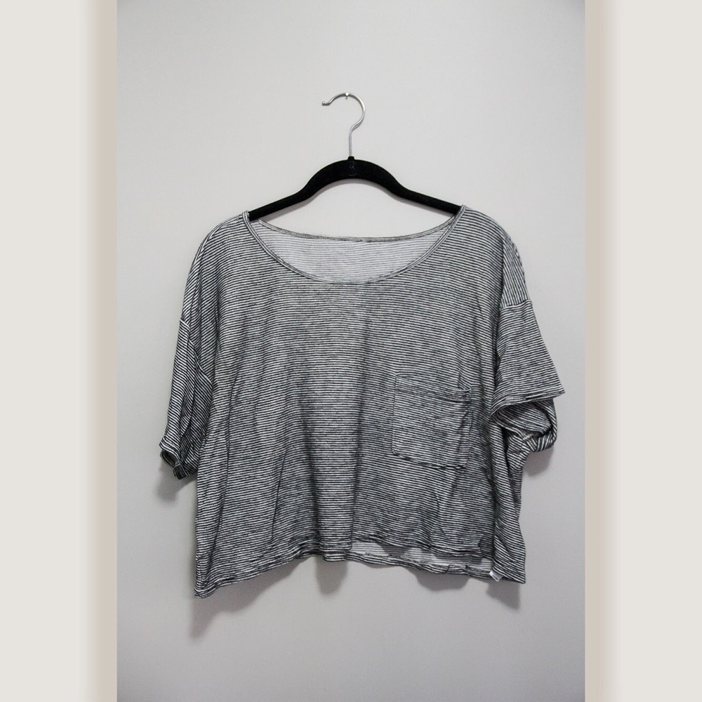 American Apparel striped tee