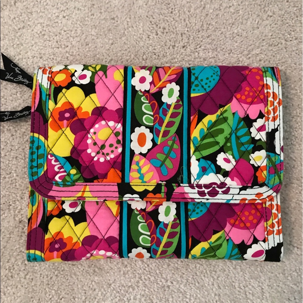 Vera Bradley Fold Up Cosmetic Bag