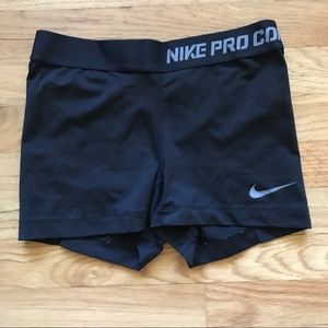 Used Black Nike Combat shorts Small
