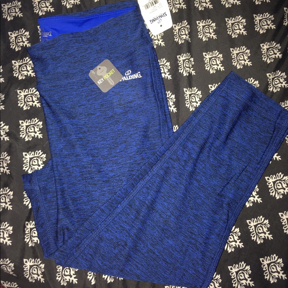 Blue crops.