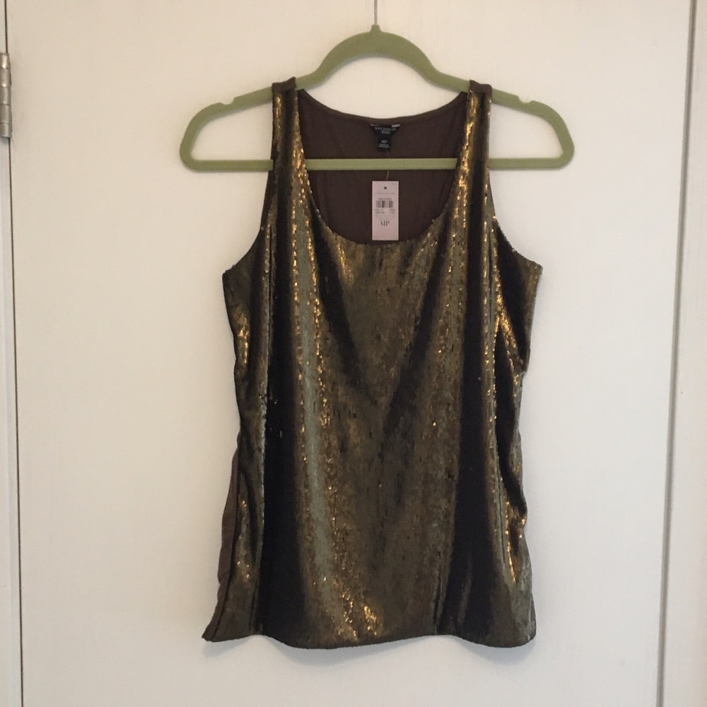 NWT Sequined Tank