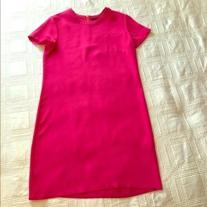 Pink & Navy Shift Dresses (2)