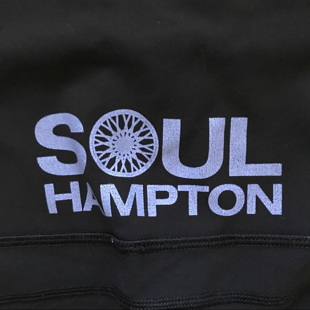 Black Lululemon high rise soulcycle pant 4