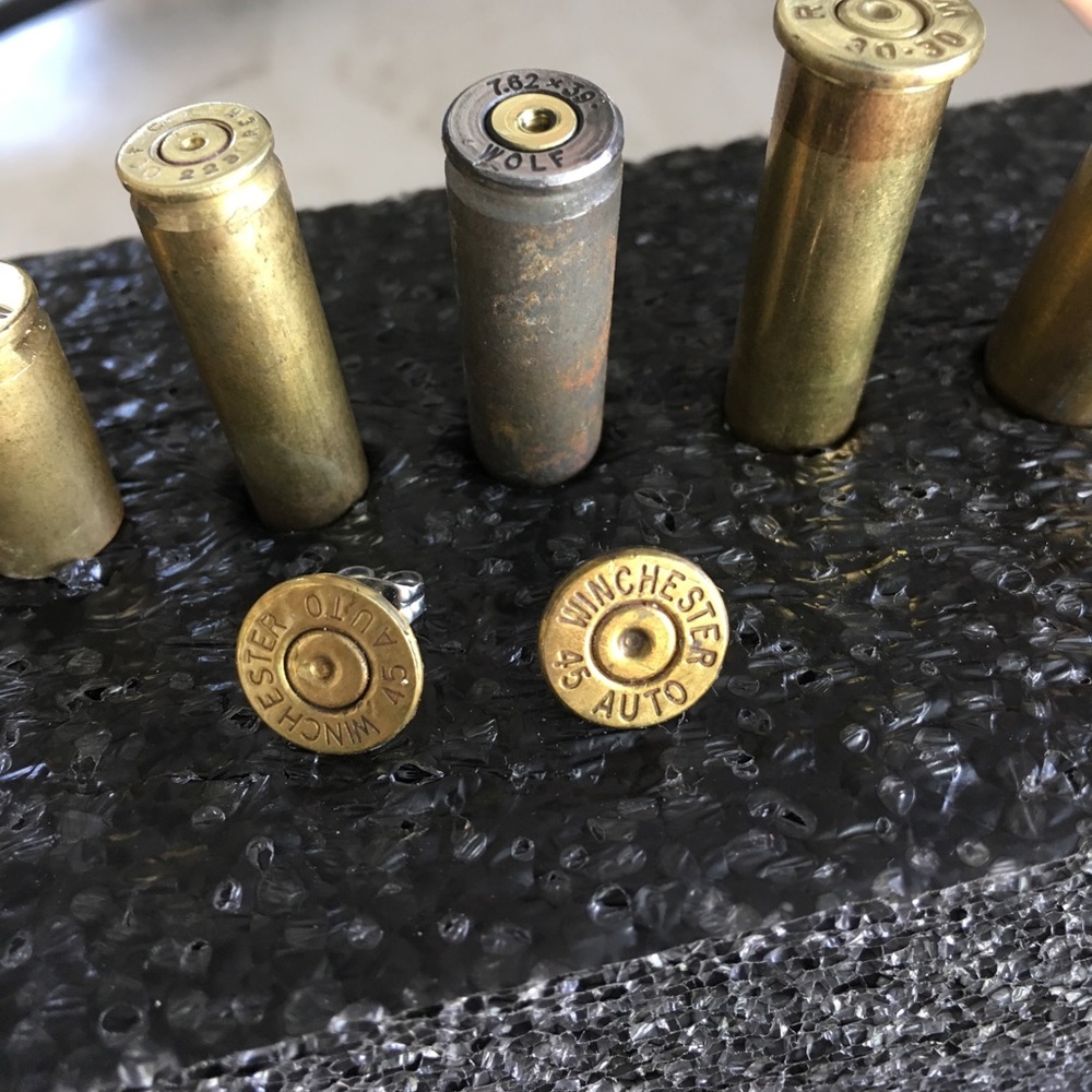 Earrings one pair you pick the caliber can be diff