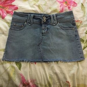 Jean skirt
