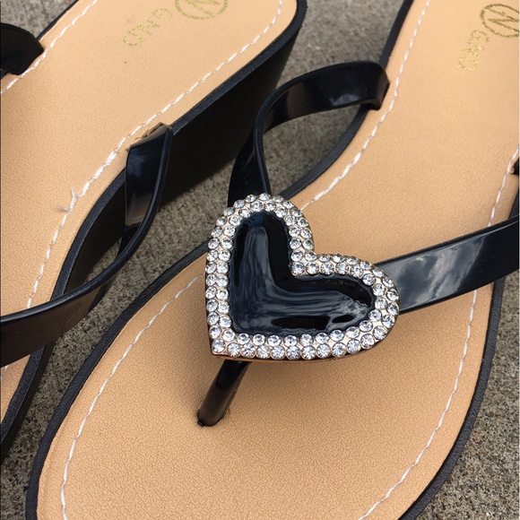 Women Intelligent Heart Wedge Thong - Picture 3 of 4