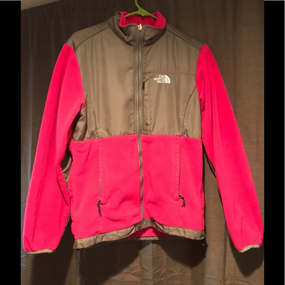 North face pink jacket