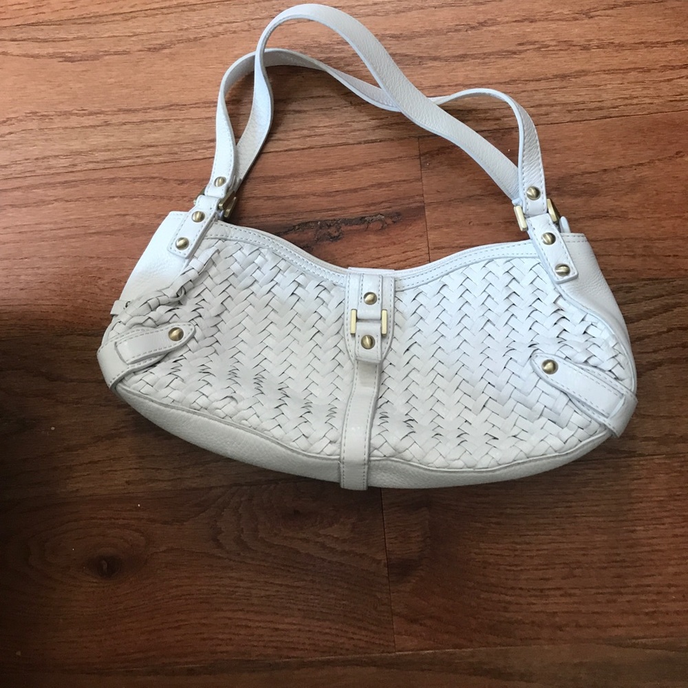 Colehaan villiageweeve leather bag