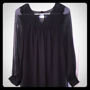 H&M ❤️like NEW black dress!! Size 4