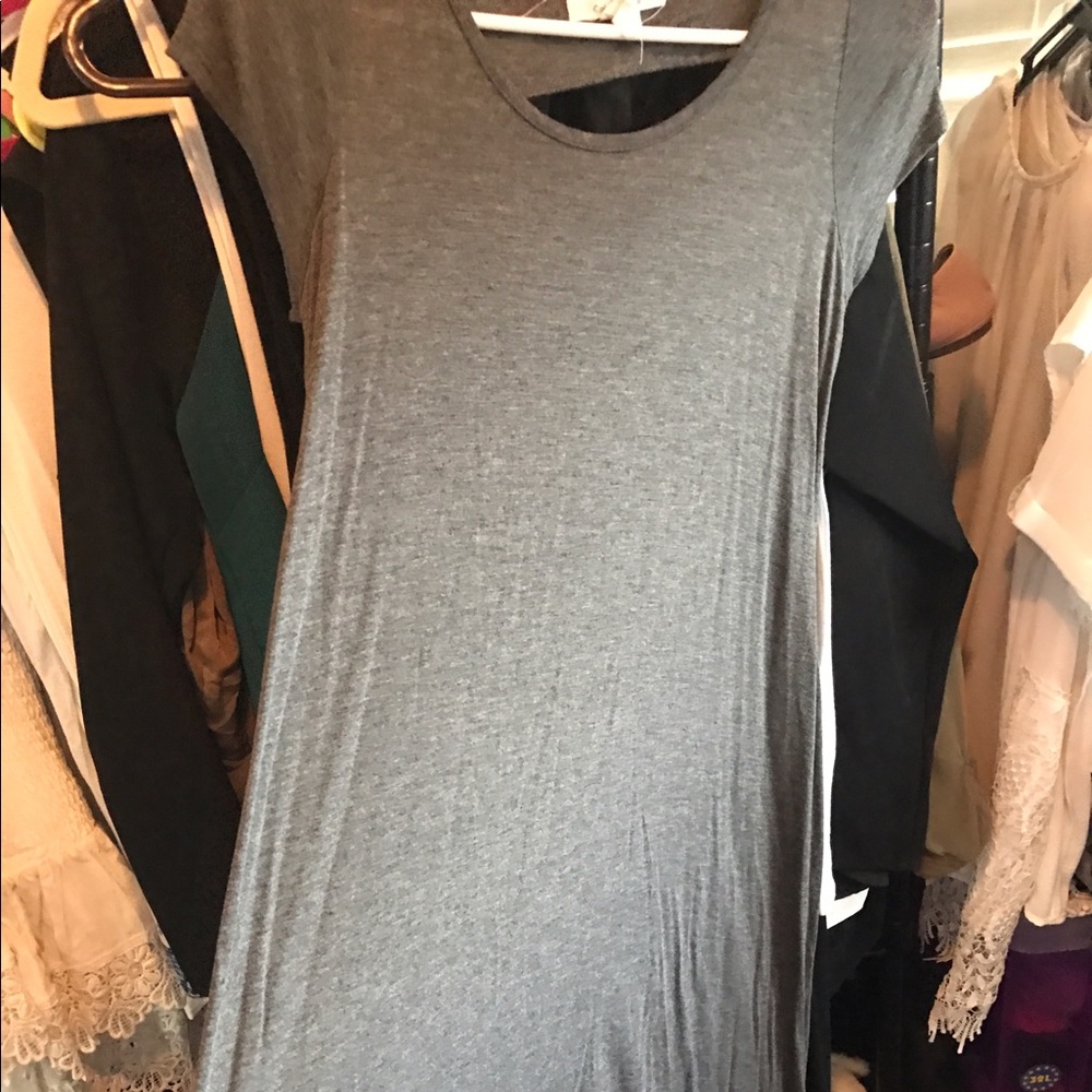 High low maxi dress