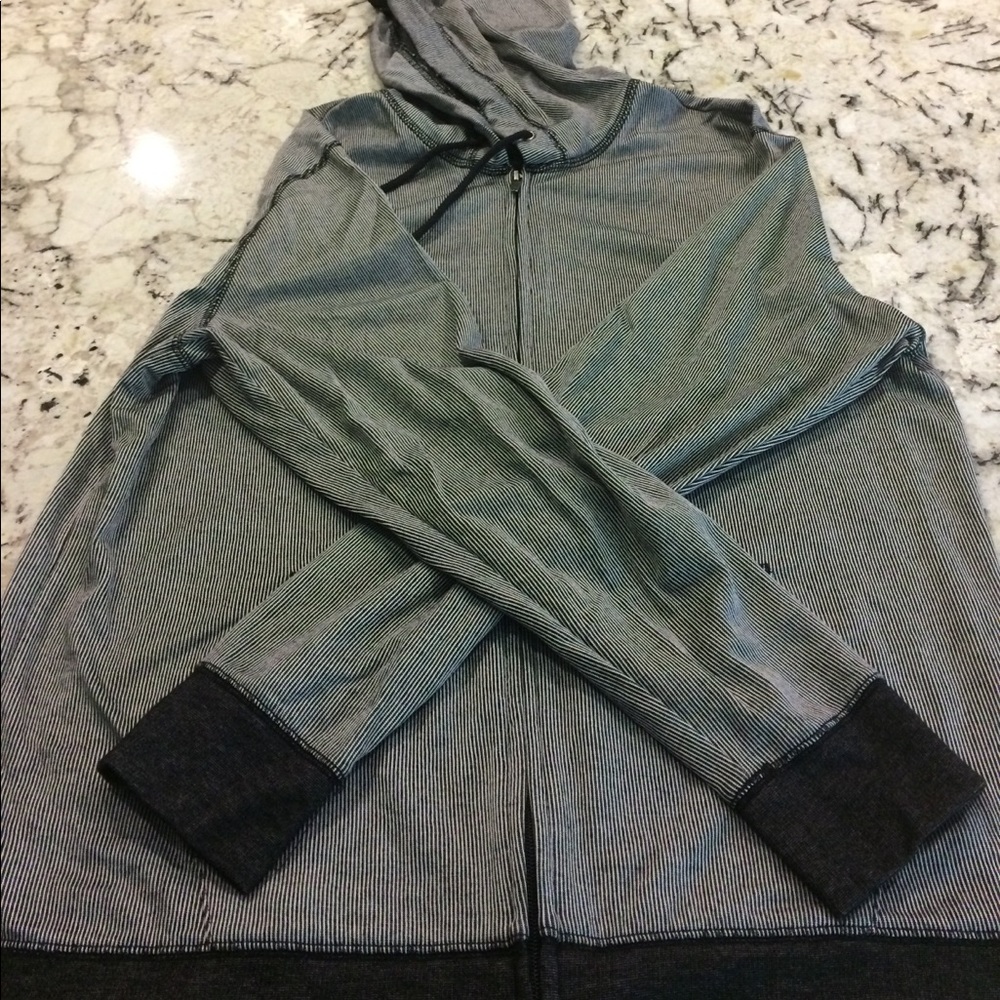 Pinstripe hoodie