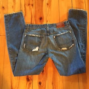 ♠️ Jack spade distressed jeans