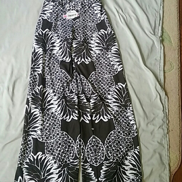 LOLLY WOLLY DOODLE PALAZZO PINEAPPLE - Picture 1 of 2