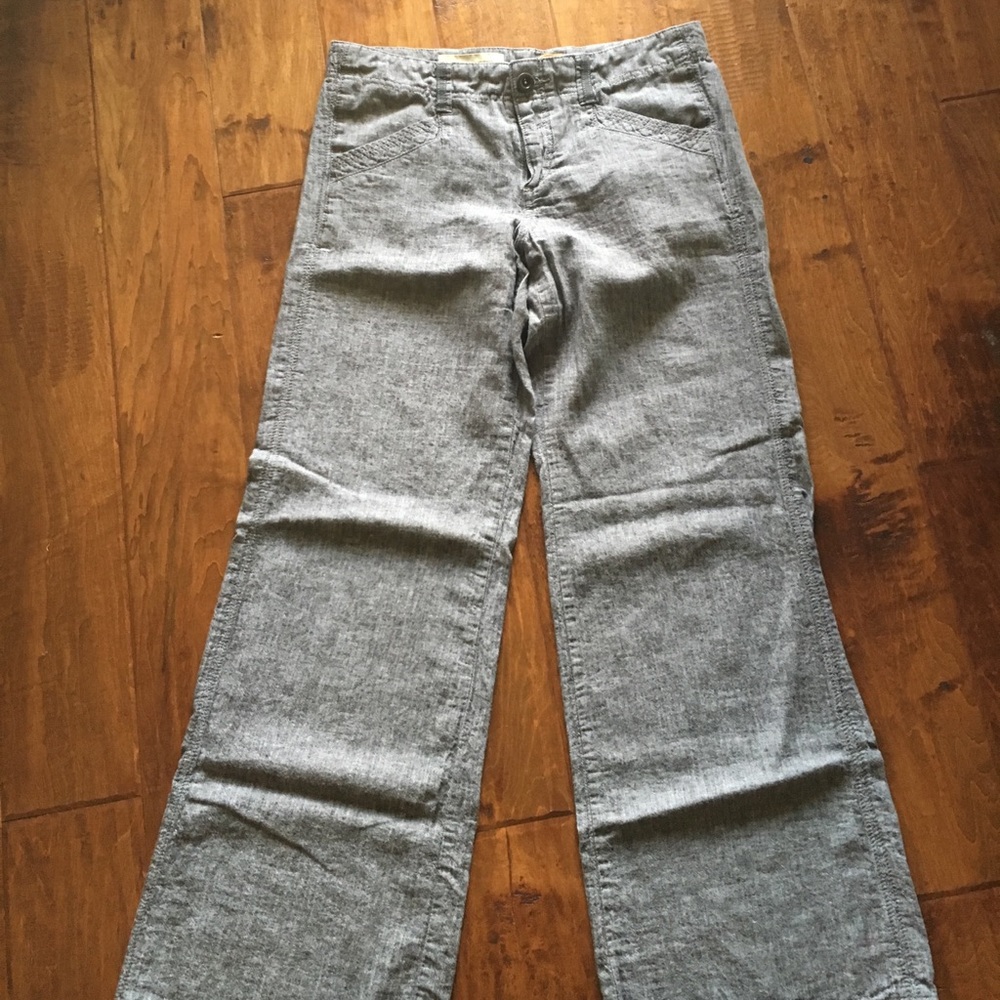 Anthropologie Linen Pants
