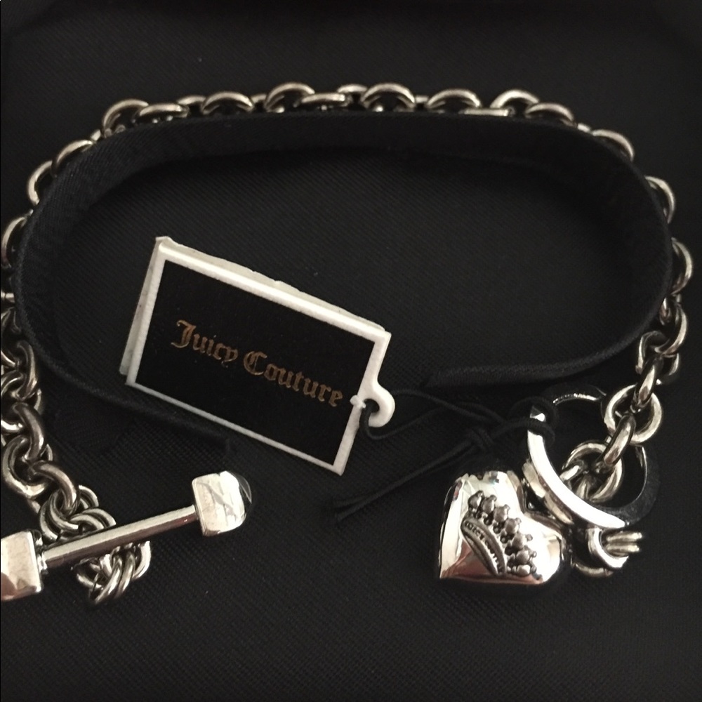 Juicy Couture Puffed Heart Bracelet