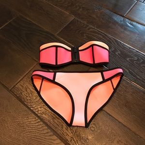 Triangl swimsuit top and bottom