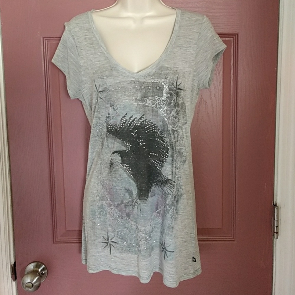 Rock & Republic V neck eagle tee shirt.
