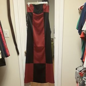 Masquerade Strapless Dress, Sz 11/12