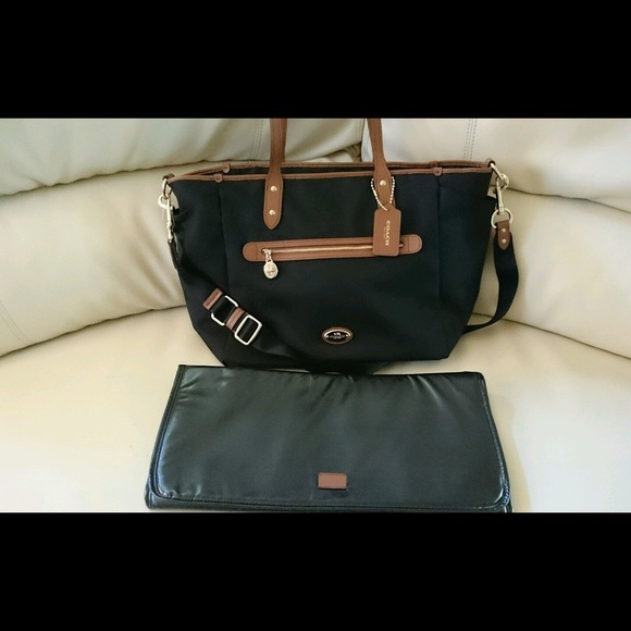 Coach Handbags - Coach Sawyer Baby Bag