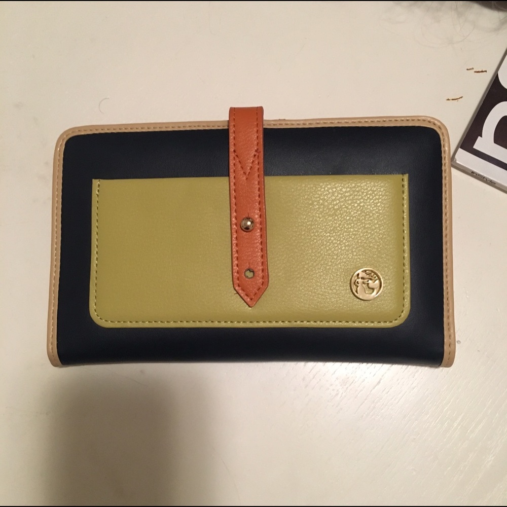 EUC Genuine Leather Bright and Fun Wallet