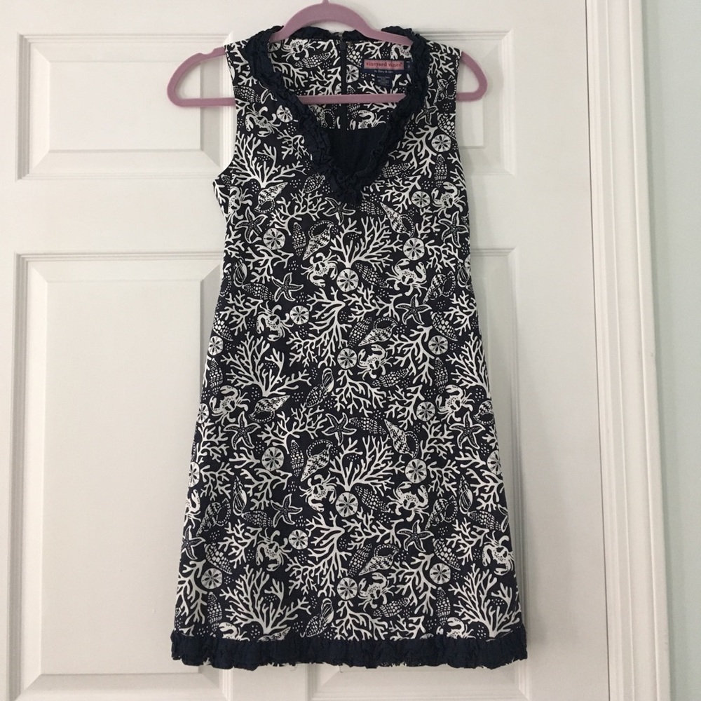 Vineyard vines nautical beach dress size 0