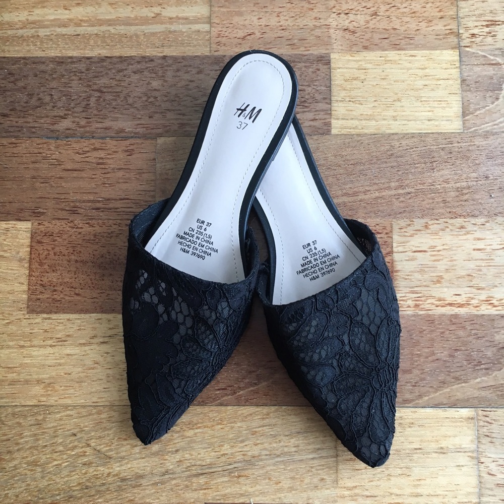 H&M Slip on Lace Shoes