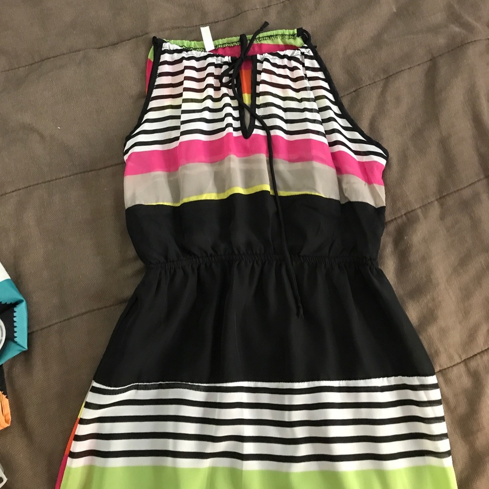 Beautiful colorful summer dress