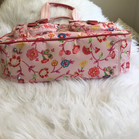 Oilily Light Rose Shoulder Tote - Picture 3 of 5
