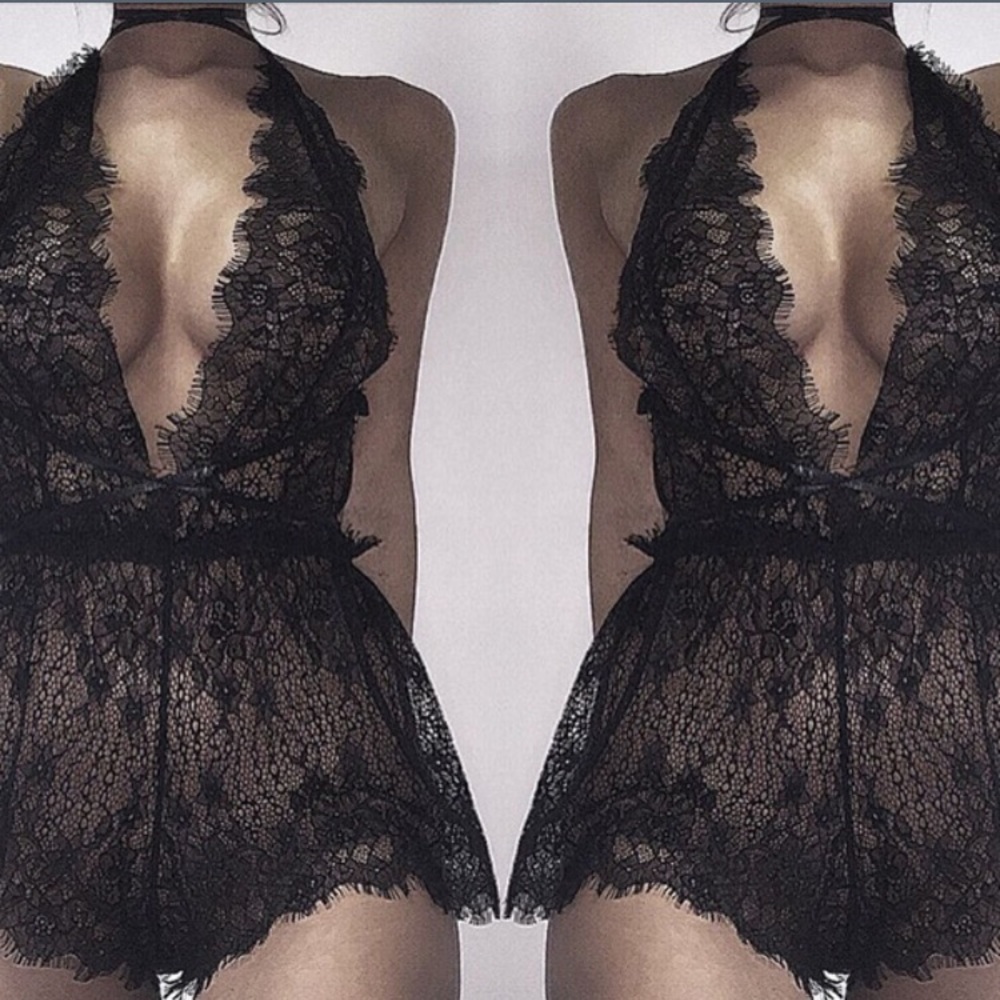 Lingerie Lace Dress - Picture 2 of 5