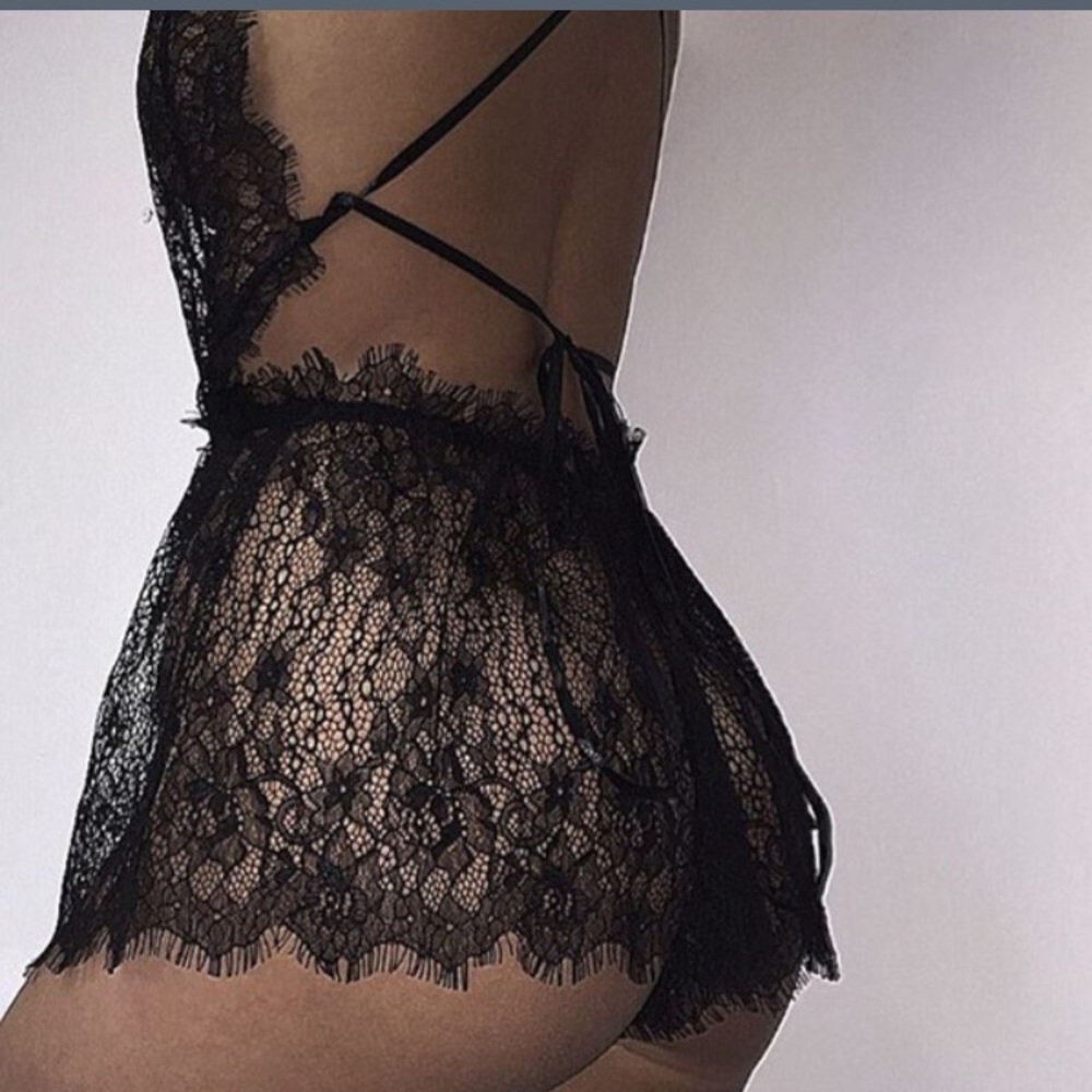 Lingerie Lace Dress - Picture 4 of 5