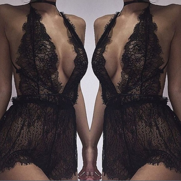 Other - Lingerie Lace Dress