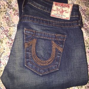 Women's True Religion Jeans. Waist Size 25.