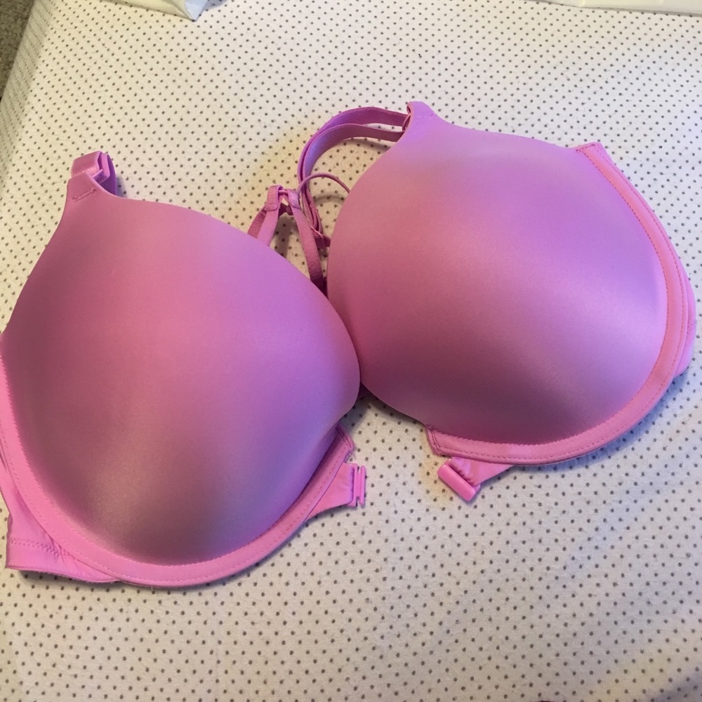 Pink VS T-Strapped Push-up Bra