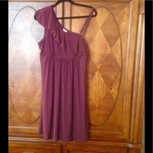 NWT Soma One Shoulder Dress XL
