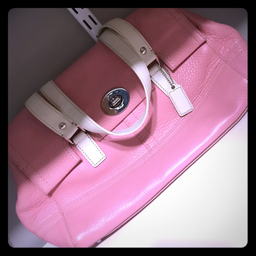 Pink Coach Purse