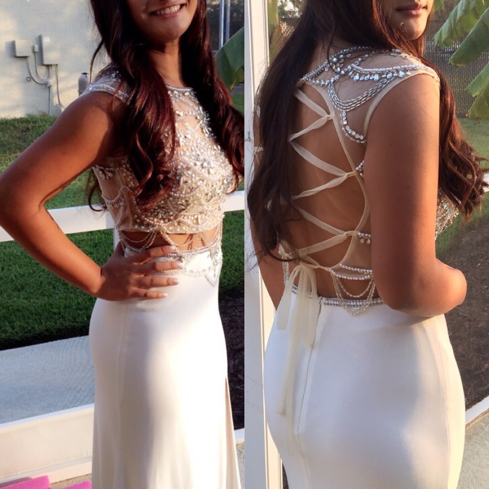 ALYCE PARIS TWO PIECE PROM DRESS