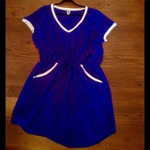 Blue Dress with Pockets! 2X