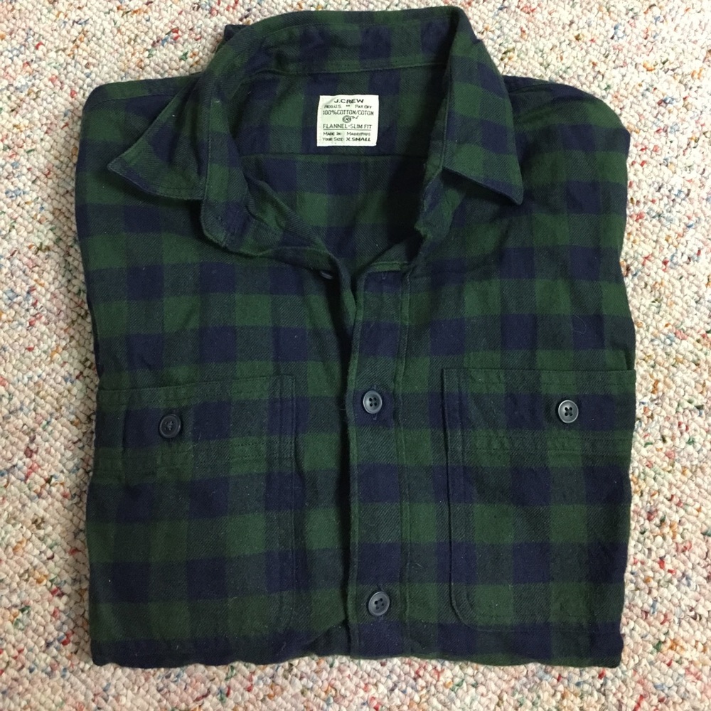 J.Crew super soft flannel shirt