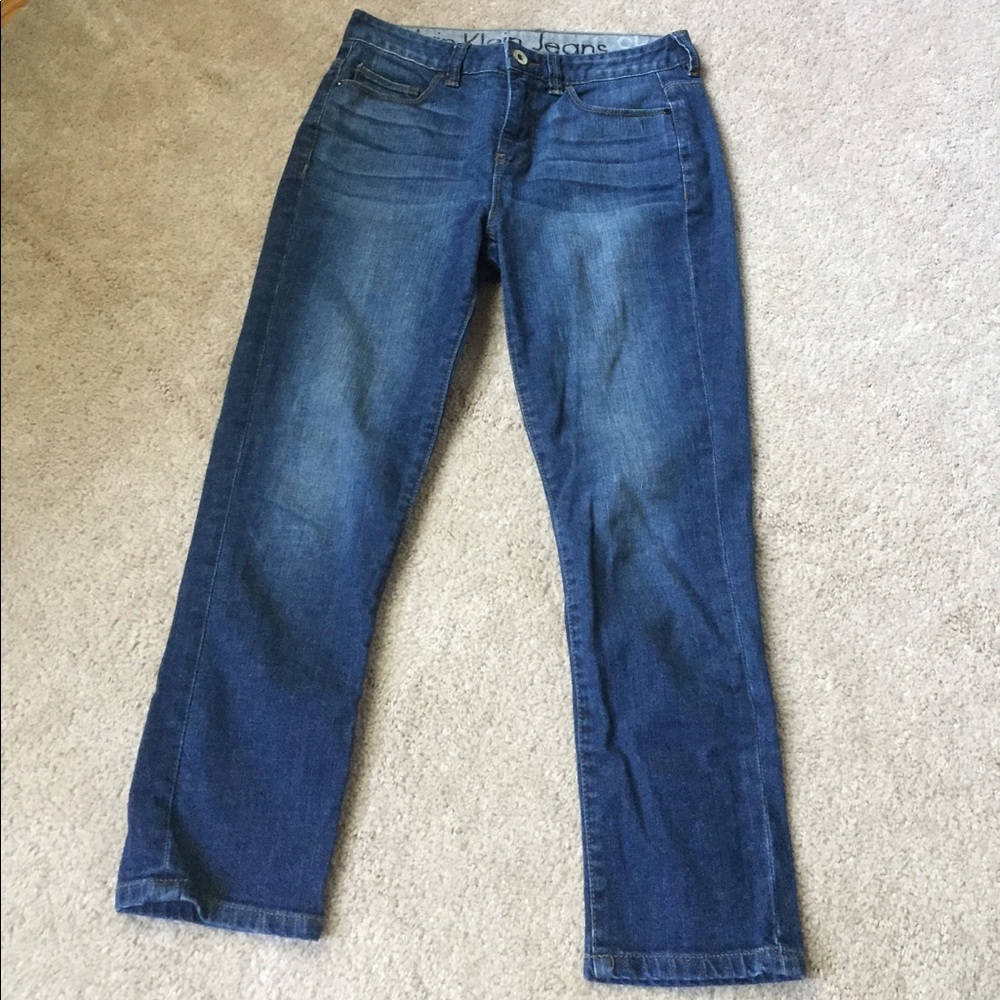 Calvin Klein Jeans Shape Denim Capri- Size 27/4