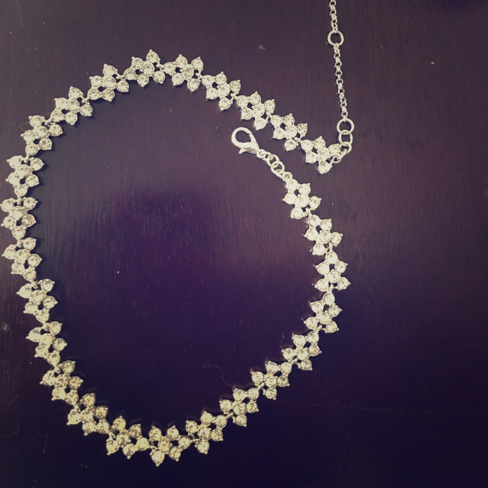 Cubic Zirconia Chocker