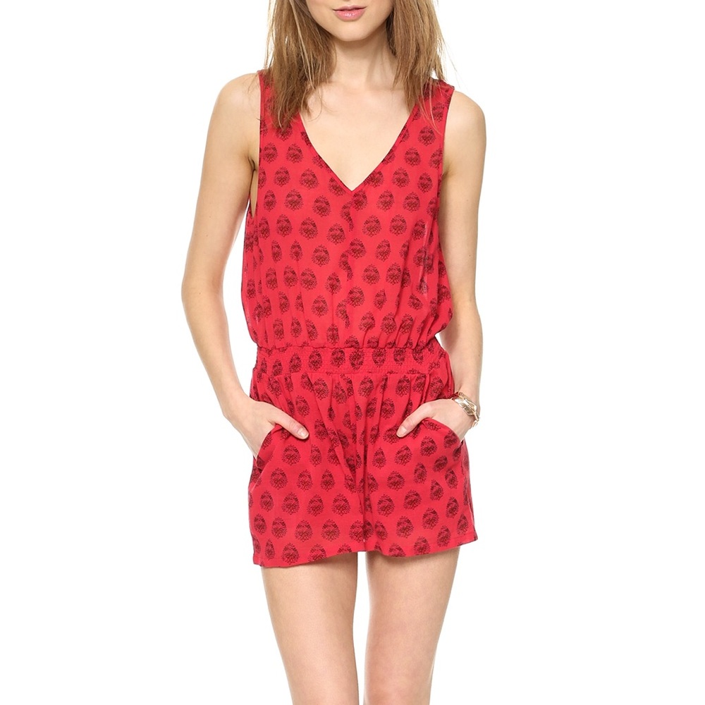 Madewell Desert Paisley Romper Size XS