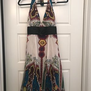 Jovani multi color designer dress