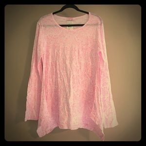 Fresh produce harvest long sleeve vintage drape T