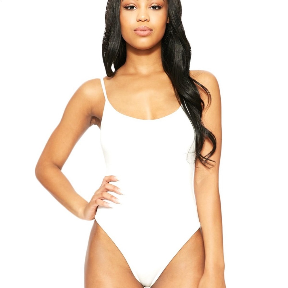 NWT Naked Wardrobe Tank Me Away bodysuit tank