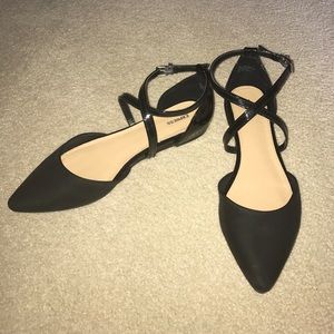 Black flats